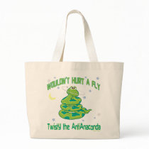 Twisty the AntiAnaconda Canvas Bag