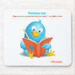 Twitter 101: Love Yourself Quote Apparel Gifts mousepads