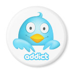 Twitter Addict magnets