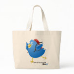 Twitter bird going for vacation bags