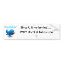 Twitter bumper stickers