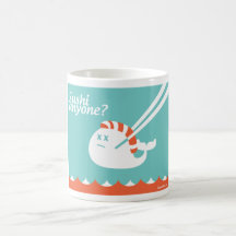 Twitter Coffee Tea Mug - Stupid Fail Whale - Sushi