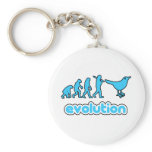 Twitter evolution keychains