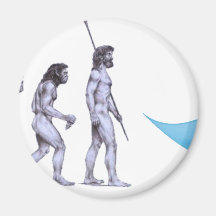 Twitter Evolution Refrigerator Magnets