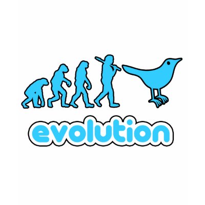 Twitter evolution tee shirts by megedsh