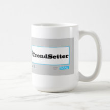 Twitter Hashtag # TrendSetter Mugs