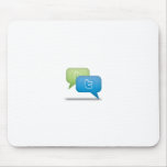 Twitter Mania - Dialogue Mousepad