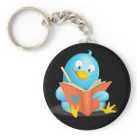 Twitter Mania - Twitter Bird Reading keychains