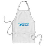 Twitter me I'm Following Jesus Christ aprons