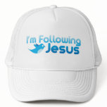 Twitter me I'm Following Jesus Christ hats