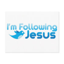 Twitter me I'm Following Jesus Christ
