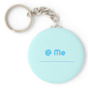 twitter @ me keychains