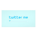 twitter me @ photo cards