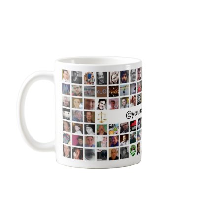 Twitter Mosaic Mug - Customised by walterhiggins1971