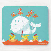 Twitter Mousepad - Stupid Fail Whale - Piñata
