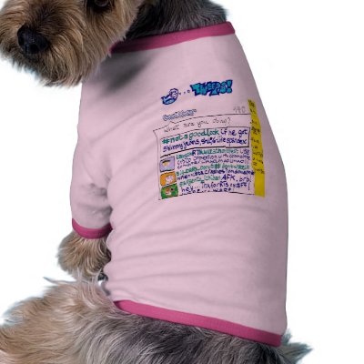 twitter t shirt for dog! dog clothing by k0sher