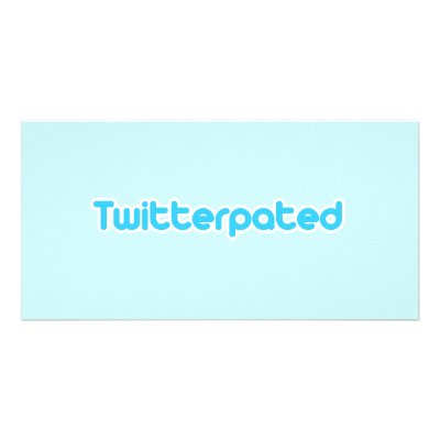 Twitterpated Photo Greeting Card by TwitterShirts