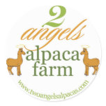 Two Angels Alpaca Farm stickers