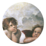 Two Angels, Raphael Stickers