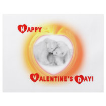 Two Bears in Love -- Happy Valentine's Day! Personalized Flyer