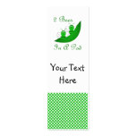 Two Bees In A Pod Bookmark business cards