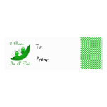 Two Bees In A Pod Gift Tag business cards