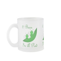 Two Bees In A Pod Mug