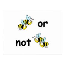 Two Bees or Not Two Bees Postcards
