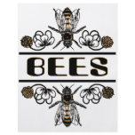 two bees with clover trans1 full color flyer