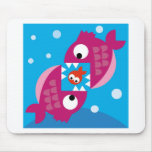 Two big fishes mousepads