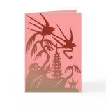 Two Birds Valentine Greeting Cards