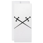 two black swords icon rack cards