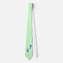 Two Blue Koi  Ties
