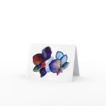 Two BlueOrchids Card