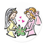 Two Brides       stickers