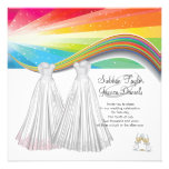 Two Brides Wedding Personalized Announcement