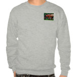 Two Brown Horses Pullover Sweatshirt