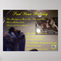 Two Bulldog Brand FEED YOUR BULLDOG Poster posters