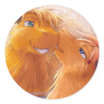 Two Capybaras stickers