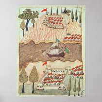 Two castles in the Black Sea Poster