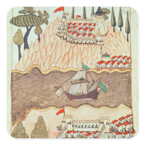 Two castles in the Black Sea Sticker