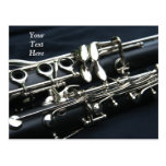 Two Clarinets Postcard