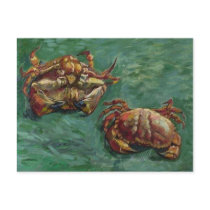 Two Crabs, Vincent van Gogh Postcard