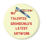 Two Crayons Custom Magnet MM03N