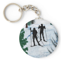 Two Cross Country Skiers