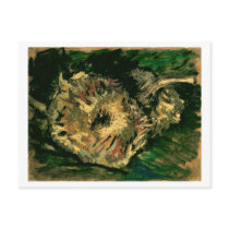 Two Cut Sunflowers, Vincent van Gogh Post Cards