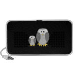 Two Cute Penguins. Cartoon. PC Speakers