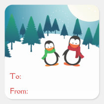 Two Cute Penguins stickers