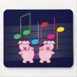 Two cute piglets mousepad