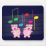 Two cute piglets mousepad